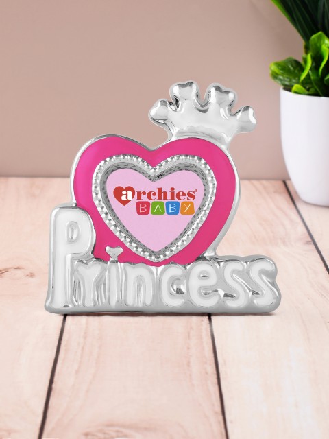 

Archies Pink & White Princess Table Stand Photo Frame