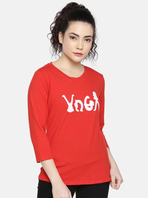 

GOLDSTROMS Women Red Printed Top