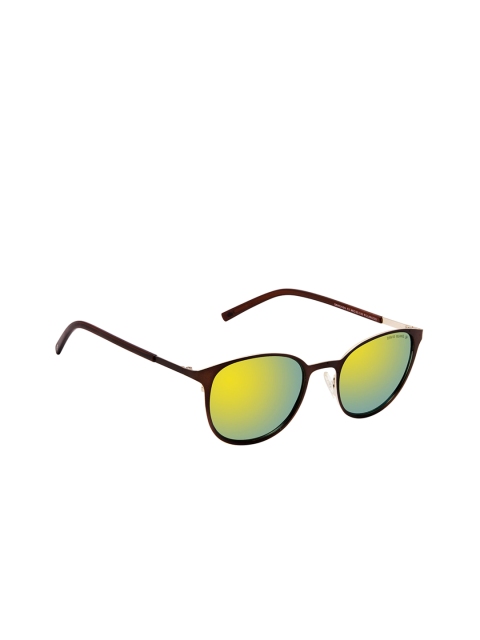 

David Blake Unisex Oval Sunglasses SGDB1952, Green