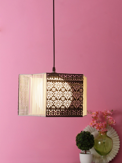 

Aesthetic Home Solutions Black & White Self Design Pendant Ceiling Lamp