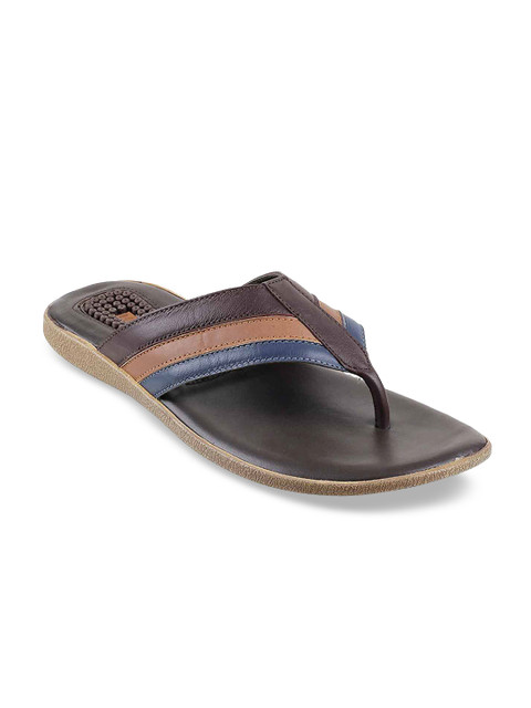 

Mochi Men Brown Leather Comfort Sandals