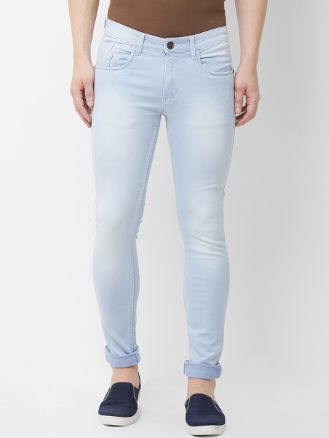 

Road Rockers Men Blue Regular Fit Mid-Rise Clean Look Stretchable Jeans