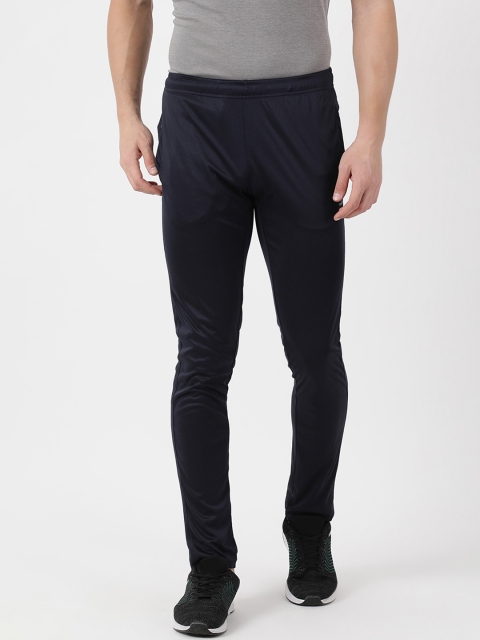 

rock.it Men Navy Blue Solid Slim-Fit Track Pants