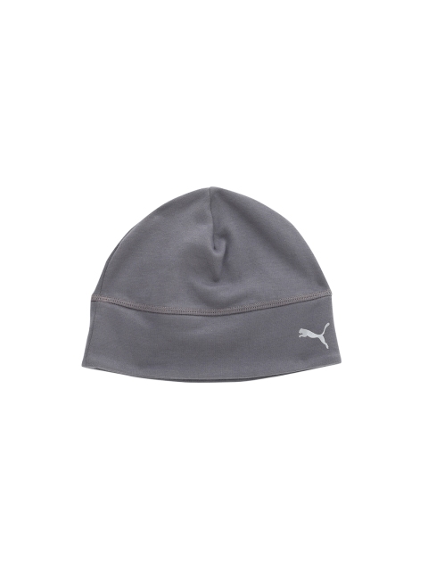 

Puma Unisex Grey Solid Reflective Beanie