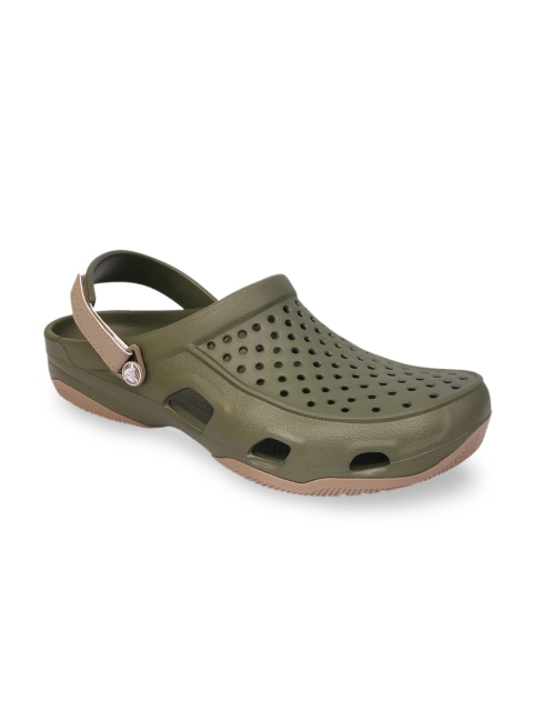 

Crocs Men Green Swiftwater Deck Clogs