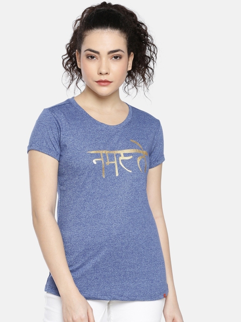 

GOLDSTROMS Women Blue Printed Top
