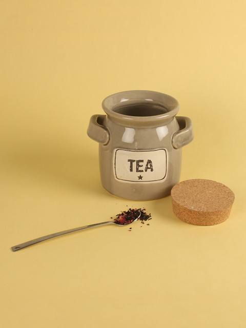 

The Wishing Chair Grey Ceramic Tea Jar