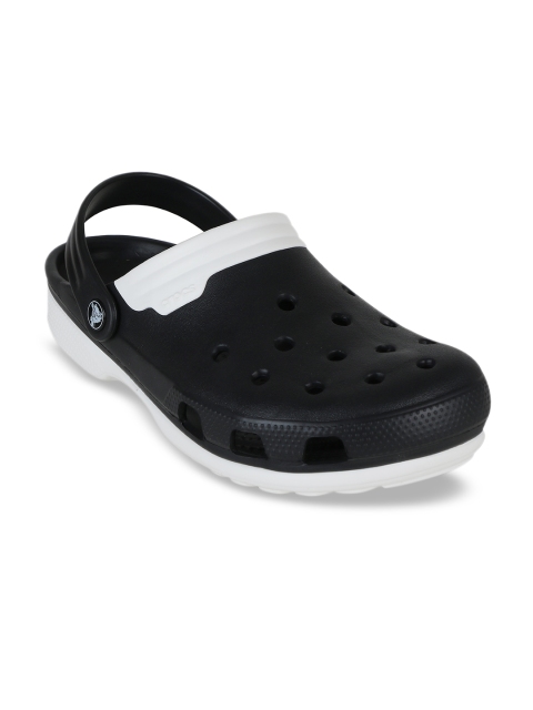 

Crocs Men Black & White Clogs