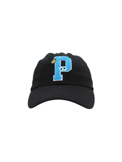 

Puma Unisex Black Appliqued Sesame Street BB Baseball Cap