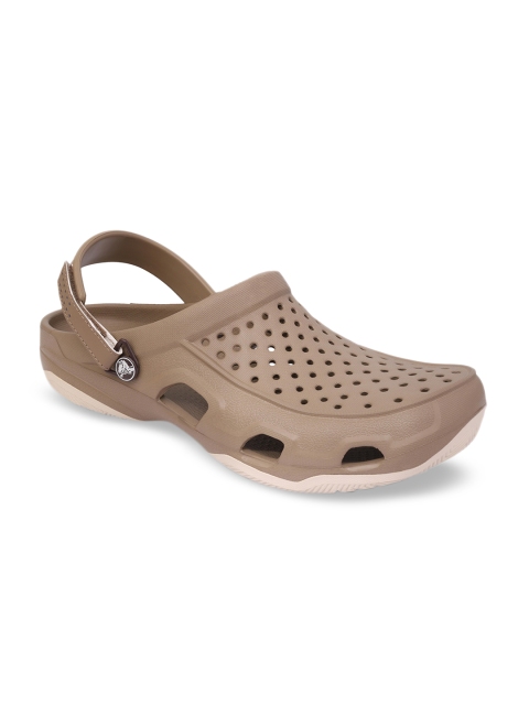 

Crocs Men Brown Swiftwater Deck Clogs