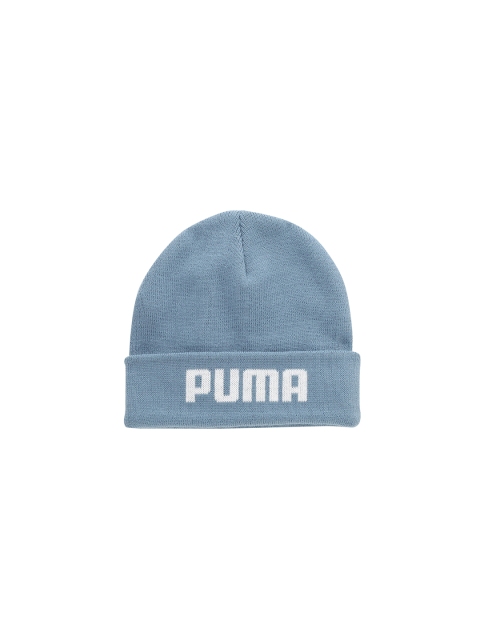 

Puma Unisex Blue Printed Beanie