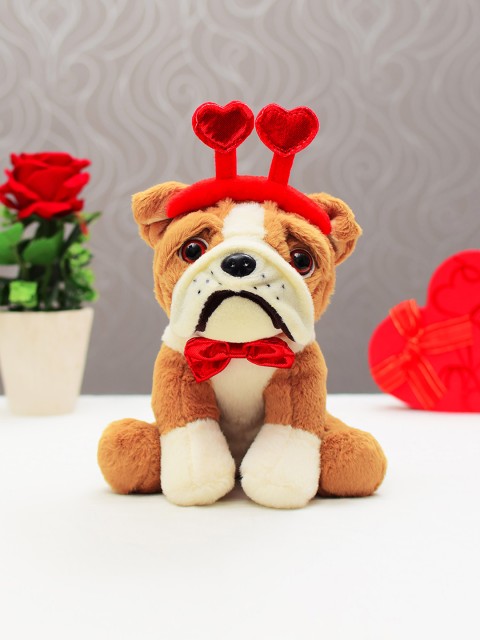 

Archies Brown & White Soft Toy Puppy
