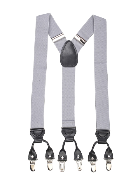 

Alvaro Castagnino Men Grey Solid Suspender