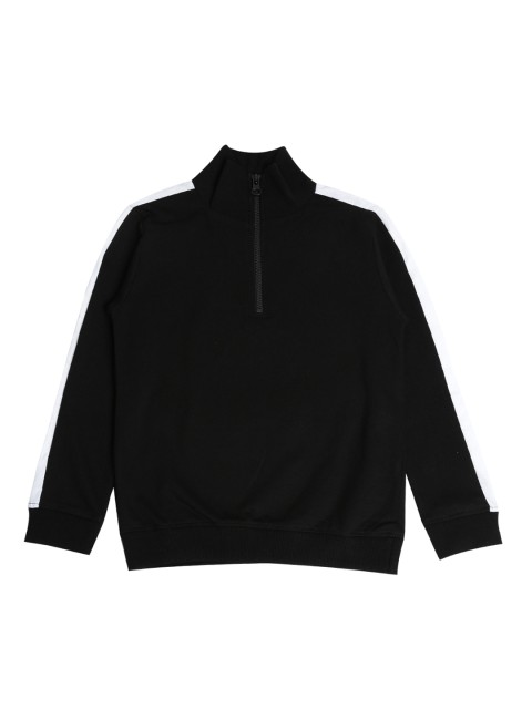 

AUDAZ Boys Black Solid Sweatshirt