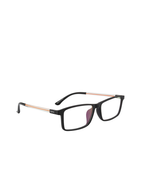 

Ted Smith Unisex Black Solid Full Rim Wayfarer Frames TSF-2007_C2