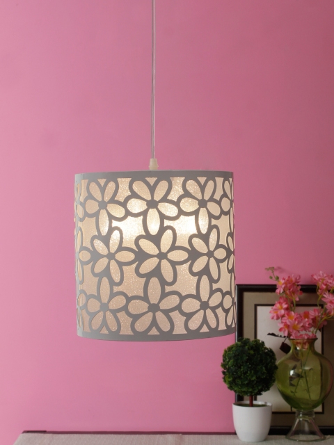 

Aesthetic Home Solutions White Self Design Pendant Ceiling Lamp