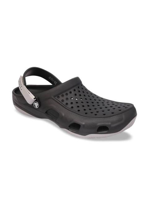 

Crocs Men Black Swiftwater Deck Clogs