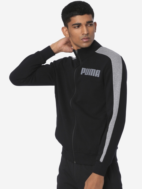 

Puma Men Black Colourblocked Sporty Jacket