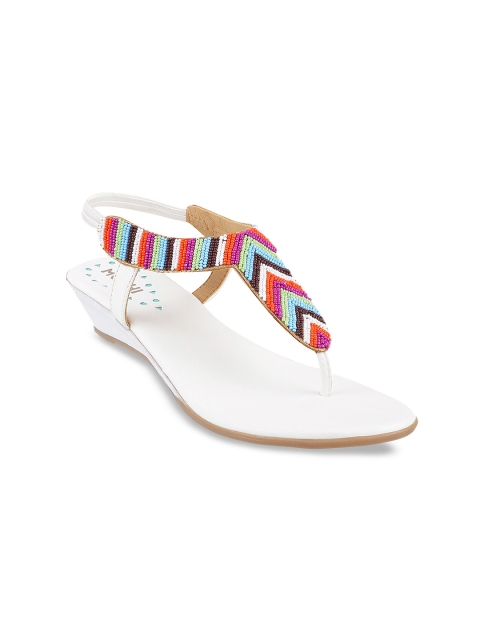 

Mochi Women Blue & Pink Solid Heels