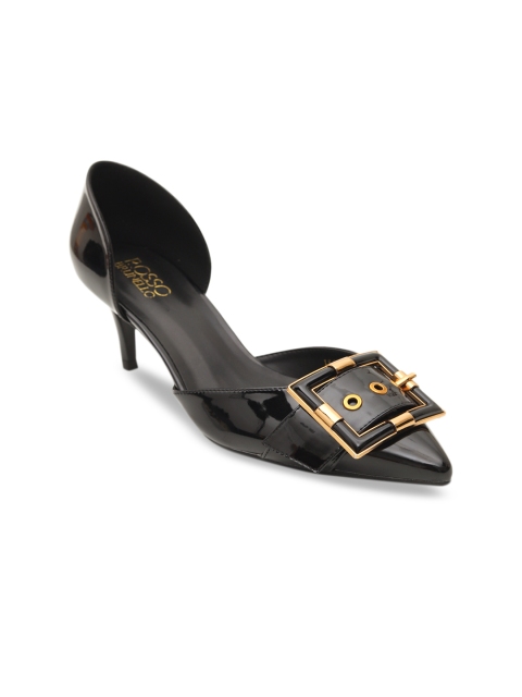 

ROSSO BRUNELLO Women Black Solid Stilettos