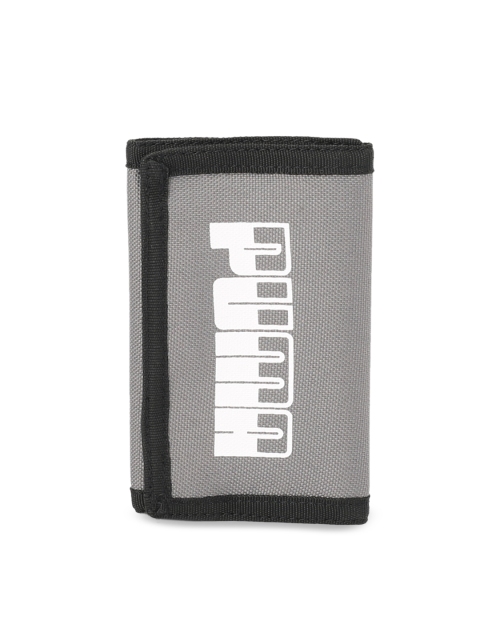 

Puma Unisex Grey Printed Plus Wallet II