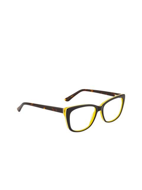 

Ted Smith Women Black Solid Full Rim Cateye Frames TSF-152_C2