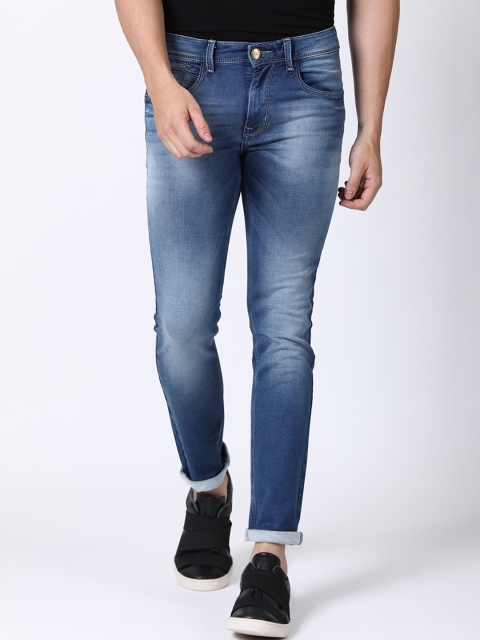 

Llak Jeans Men Blue Skinny Fit Mid-Rise Clean Look Stretchable Jeans