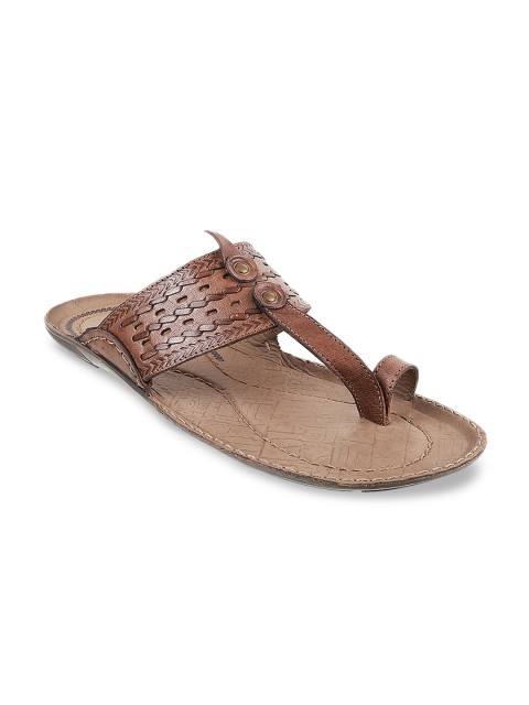 

Mochi Men Brown Leather Comfort Sandals
