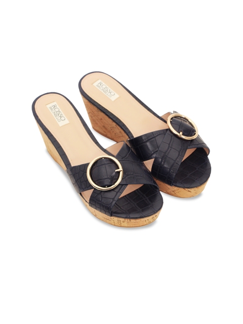 

ROSSO BRUNELLO Women Blue Solid Heels