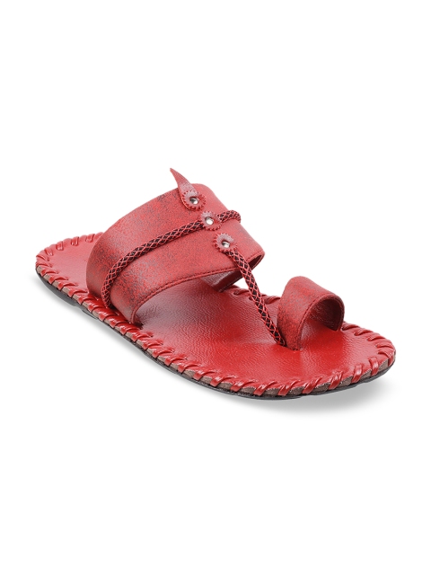 

Mochi Men Red Comfort Sandals