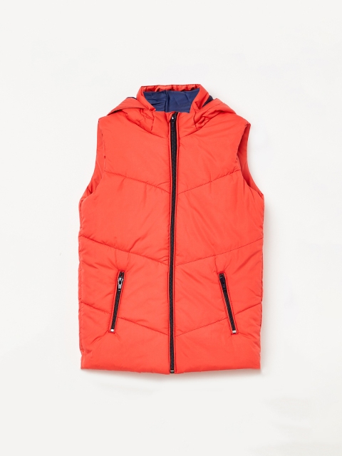 

Fame Forever by Lifestyle Boys Orange Solid Puffer Jacket