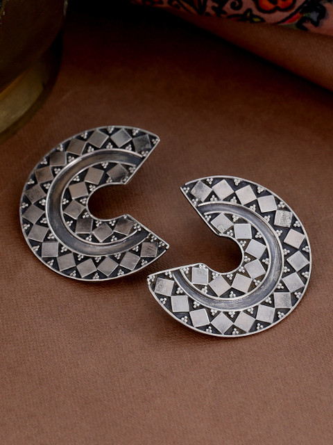 

ADORN by Nikita Ladiwala 92.5 % Sterling Silver Handcrafted Classic Studs