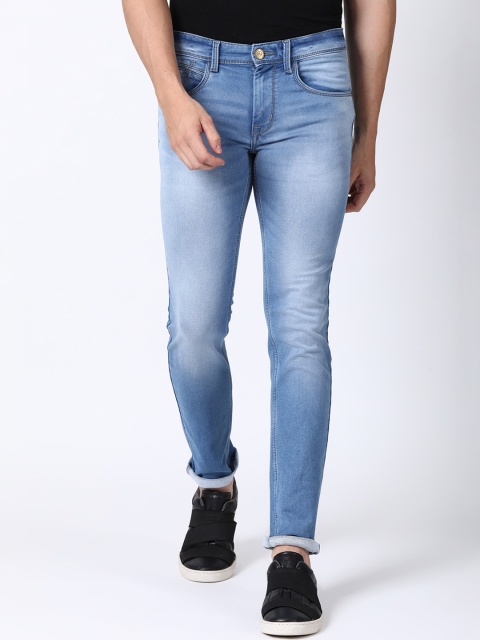 

Llak Jeans Men Blue Skinny Fit Mid-Rise Clean Look Stretchable Jeans