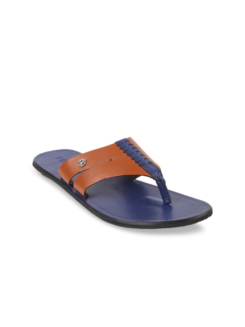 

Metro Men Tan & Blue Comfort Sandals