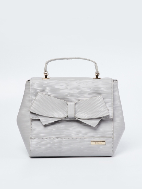 

CODE by Lifestyle Grey Solid Handheld Bag