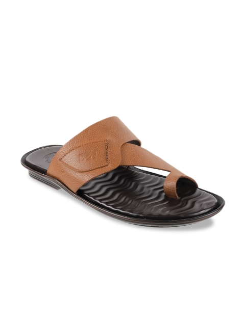 

Metro Men Tan Comfort Sandals