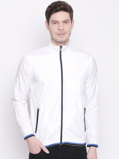 

Urban Ranger by pantaloons Men White Solid Padded Jacket