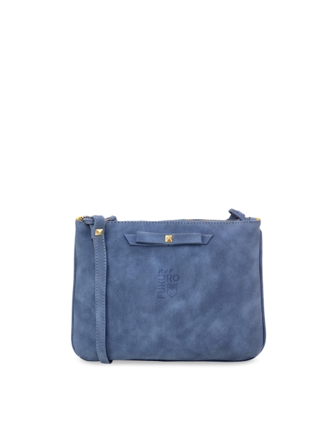 

FUKURO Blue Solid Sling Bag