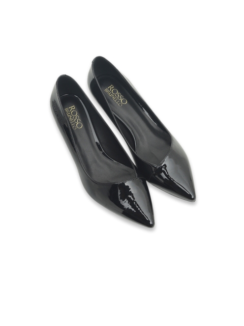 

ROSSO BRUNELLO Women Black Solid Pumps