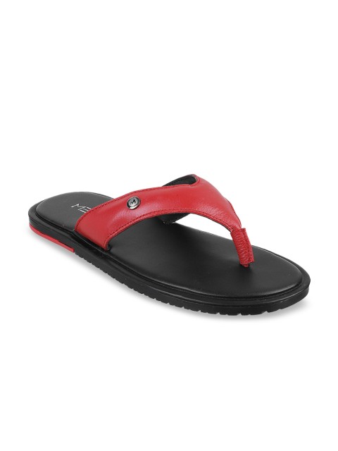 

Metro Men Red Comfort Sandals