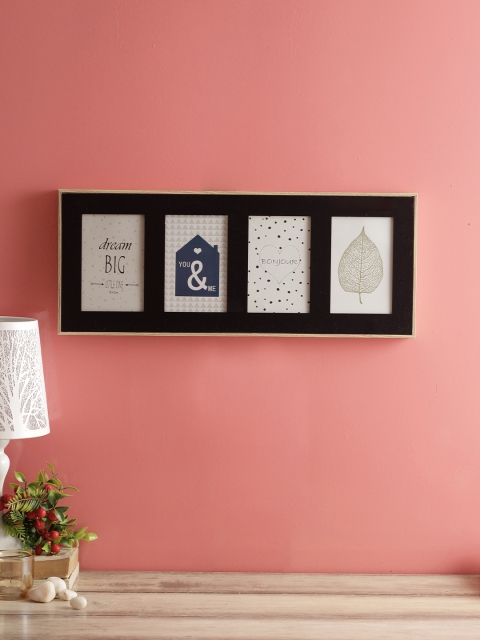 

House Of Accessories Black & White Wall Hanging Photo Frame