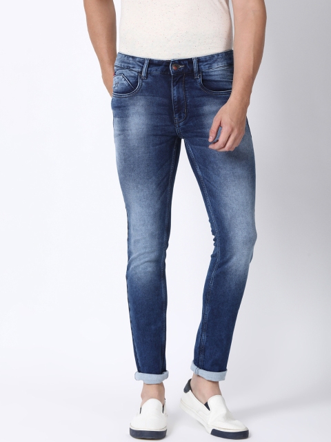 

Llak Jeans Men Blue Skinny Fit Mid-Rise Clean Look Stretchable Jeans
