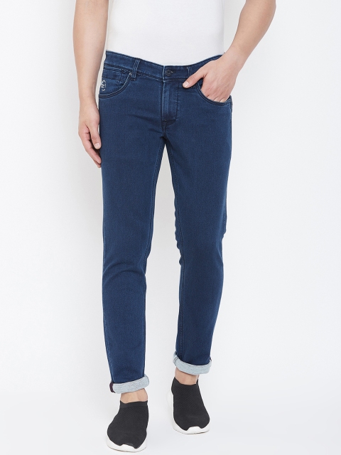 

American Archer Men Blue Skinny Fit Low-Rise Clean Look Stretchable Jeans