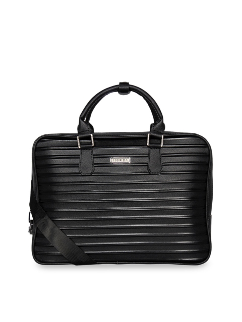 

ESBEDA Unisex Black Textured Laptop Bag