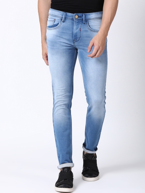 

Llak Jeans Men Blue Skinny Fit Mid-Rise Clean Look Stretchable Jeans