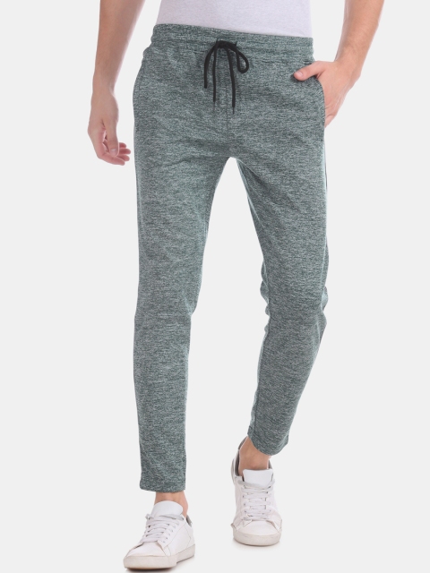 

Colt Men Green Solid Slim-Fit Track Pants