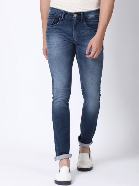 

Llak Jeans Men Blue Skinny Fit Mid-Rise Clean Look Stretchable Jeans