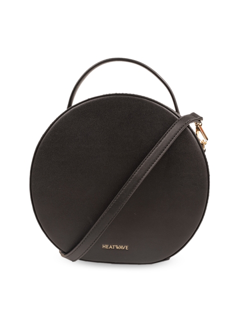 

HEATWAVE Black Solid Sling Bag