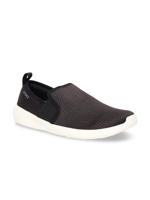 

Crocs Literide Men Black Slip-On Sneakers