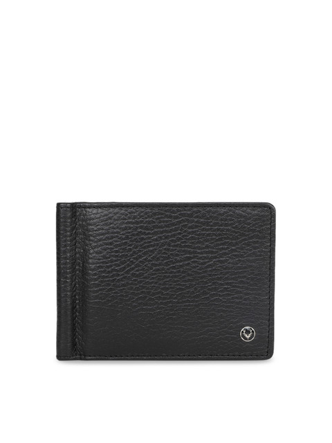 

Allen Solly Men Black Solid Two Fold Wallet